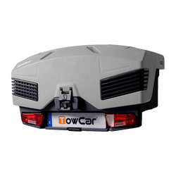 Transportbox voor op de trekhaak TowBox EVO Classic grijs